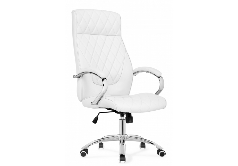 Компьютерное кресло Monte белое (65x72x118). 