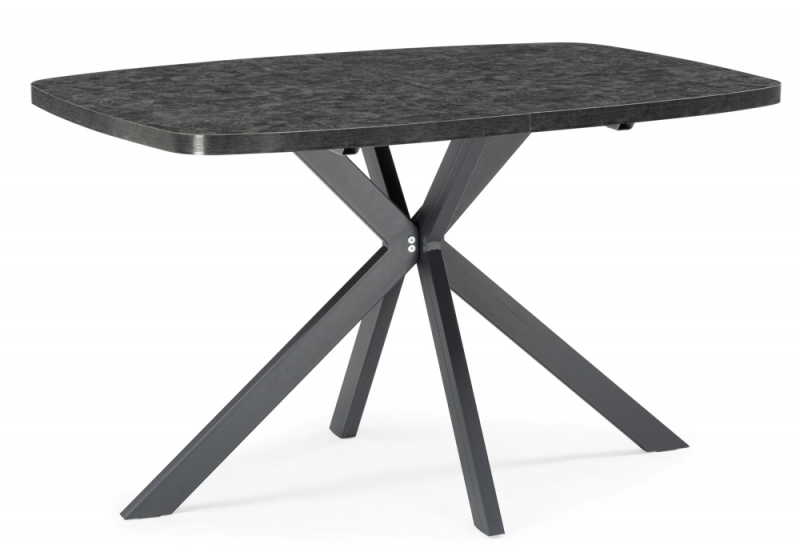 Стол деревянный Кортез 32 116(160)x77 раздвижной малави / серый (77x77). 