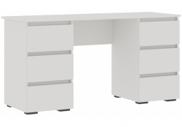Компьютерный стол Элла ПС 02 белый / белый