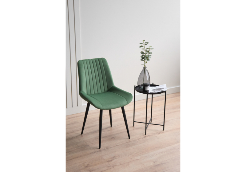 Стул на металлокаркасе Седа фисташковый (zd 651) / черный np (50x56x82)