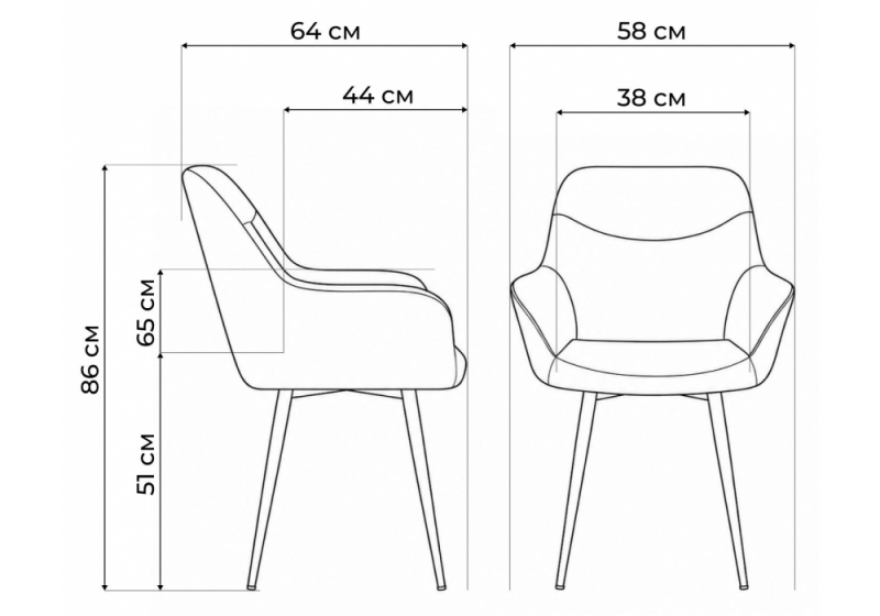 Стул на металлокаркасе Флюид 360 светло-серый (zd 960) / белый (58x64x86)